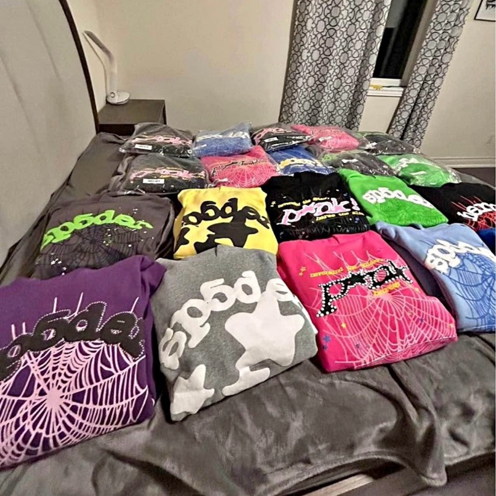 Sp5der & Denim Hoodies